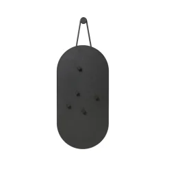 A-Bulletin Board -ilmoitustaulu, Black, sis. magneetit