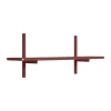 A-Light Shelf seinähylly Special Edition, Wine red 90x21x35 cm