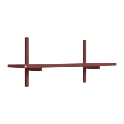 A-Light Shelf seinähylly Special Edition, Wine red 90x21x35 cm