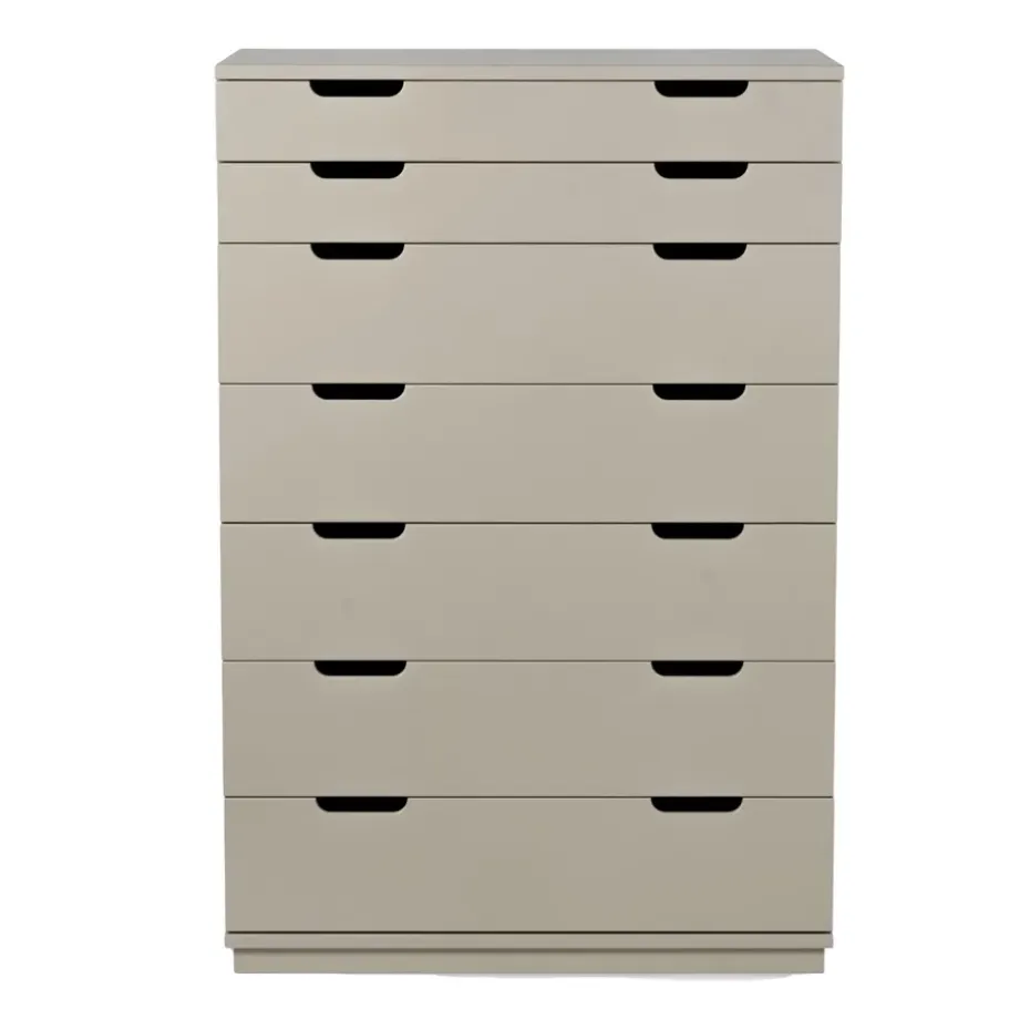 Aoko lipasto 7 laatikkoa, Beige