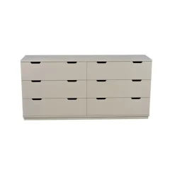 Aoko lipasto kaksinkertainen 6 laatikkoa, Beige