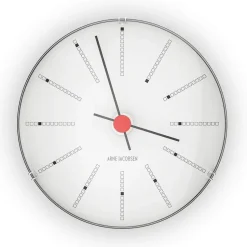 Arne Jacobsenin Bankers kello, Ø 120 mm