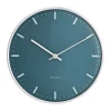 Arne Jacobsenin City Hall kello, Sininen, Ø21 cm