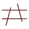 A-Shelf seinähylly Special Edition, Wine red L 78x12x67 cm