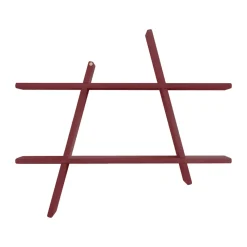 A-Shelf seinähylly Special Edition, Wine red L 78x12x67 cm