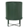 Bau -kukkaruukku suuri Ø28 cm, Tummanvihreä