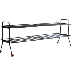 Bill Shoe Shelf L, Musta-tummanruskea