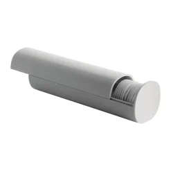 Birillo puuvilladispenseri 24x7 cm, Valkea