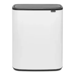 Bo touch bin 2x30 L, Valkoinen