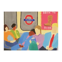 Born To Ride -juliste, 30x40 cm