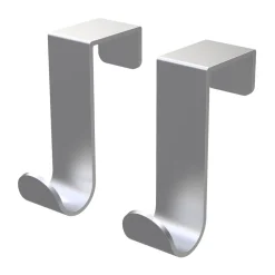 Bosign yksinkertainen J-koukku 2 kpl, Harjattu teräs