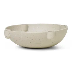 Bowl adventtikynttelikkö, keramiikka large Ø 27 cm, Vaaleanharmaa