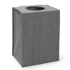 Brabantia pyykkikori kankainen nelikulmainen 55 l, Tummanharmaa