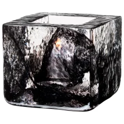 Brick-kynttilälyhty, musta