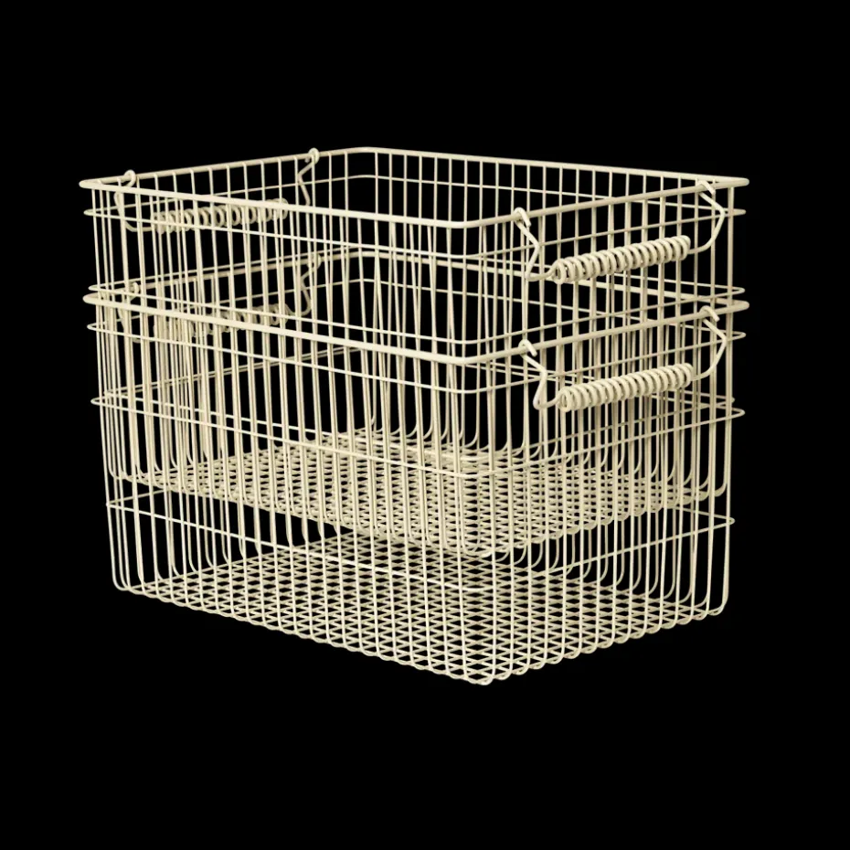 Cala kori pinottava 2-pakkaus, Cashmere