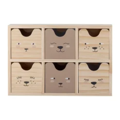 Calle kirjahylly pieni 6 laatikkoa 27x18 cm., Luonto