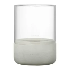 Calma kynttilälyhty Ø 10 cm, Light grey