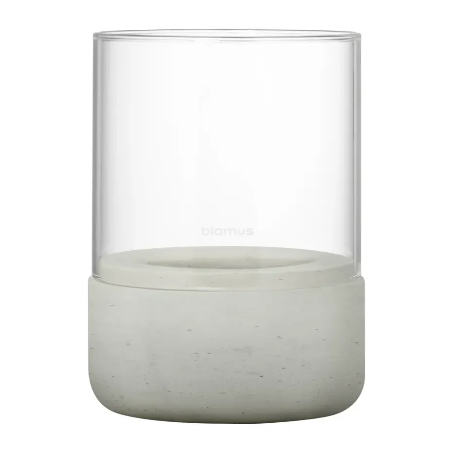 Calma kynttilälyhty Ø 10 cm, Light grey