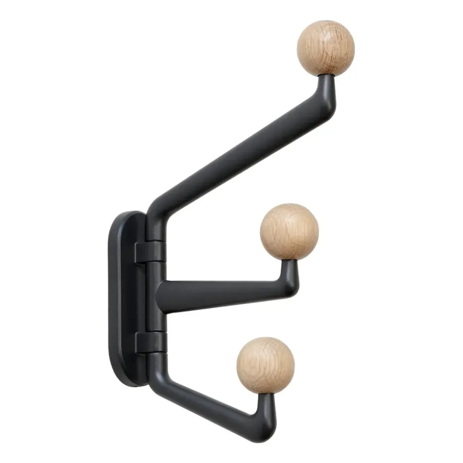 Capture SC74 -koukku small 3-vartinen, Graphite-Oak