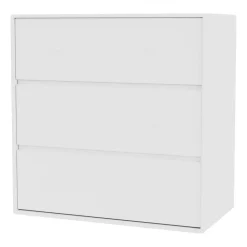 CARRY lipasto 3 laatikkoa, New white