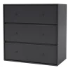 CARRY lipasto 3 laatikkoa, Anthracite
