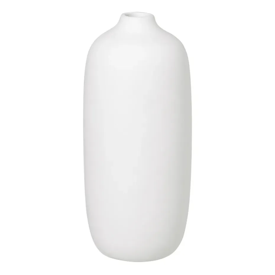 Ceola maljakko 18 cm, Valkoinen