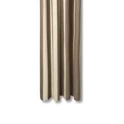 Chambray suihkuverho, Carob brown-parchment