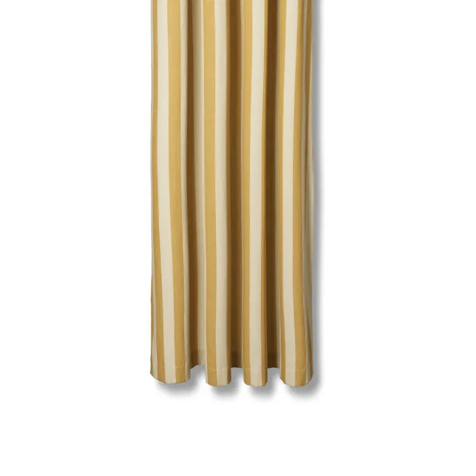 Chambray suihkuverho, Warm yellow-parchment