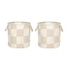 Chess säilytyskorit medium 2-pack, Clay-offwhite