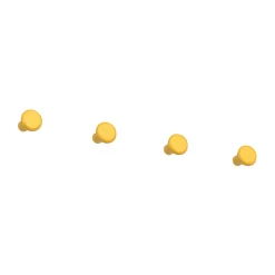 Classic koukku pieni 4-pack, Auringonkeltainen