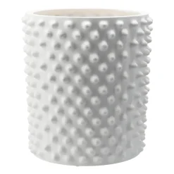 Cloudy ruukku mattavalkoinen, suuri