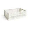 Colour Crate L 34,5 x 53 cm, Off-white