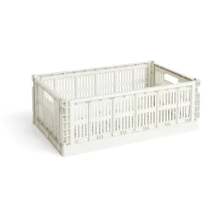 Colour Crate L 34,5 x 53 cm, Off-white