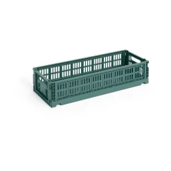 Colour Crate Mini Oblong 13x34,5 cm, Dark green
