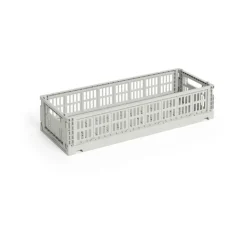 Colour Crate Mini Oblong 13x34,5 cm, Grey