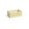 Colour Crate S 17x26,5 cm, Light yellow