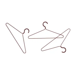 Colour vaateripustin 3-pakkaus, Maroon red