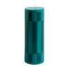 Column Candle pöytäkynttilä large 25 cm, Green-dark green