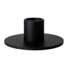 Cooee kynttilänjalka matala 3 cm, Musta