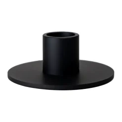 Cooee kynttilänjalka matala 3 cm, Musta