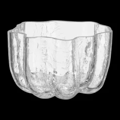 Crackle kynttilälyhty 5,8 cm, Kirkas