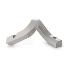 Crooked kynttilänjalka 2, Warm grey