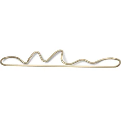 Curvature käsipyyheripustin, Messinki