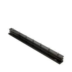 Cutter vaateripustin, Tammi, mustapetsattu, 7 kpl nuppeja