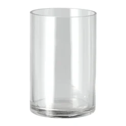 Cylinder maljakko Ø10x15 cm, Kirkas