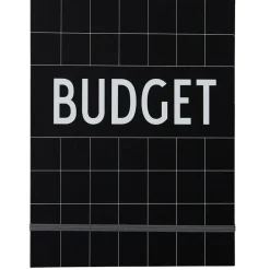 Design Letters budget-kirja, Musta