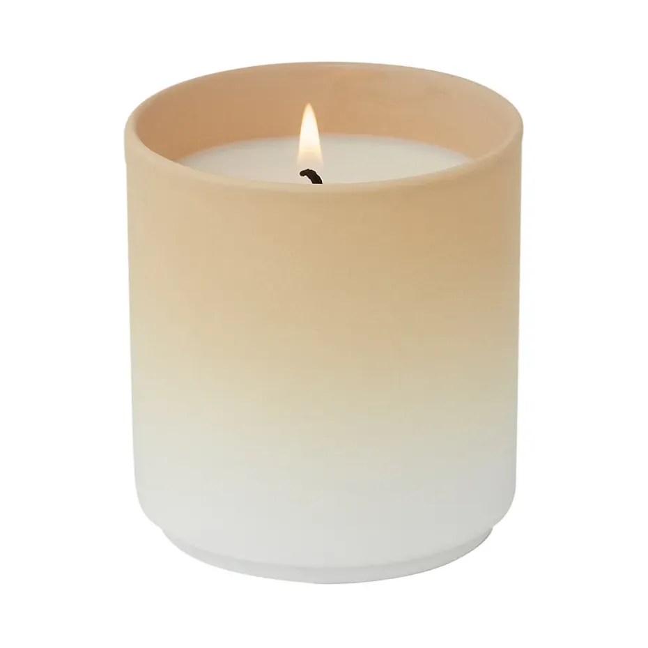 Design Letters dip dye tuoksukynttilä Ø8 cm, Beige