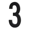 Design Letters numerot alumiini 100 mm, 3