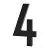 Design Letters numerot alumiini 100 mm, 4