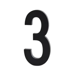 Design Letters numerot alumiini 50 mm, 3